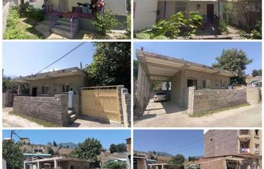 فروش 450 مت زمین و دو ویلا در مازندران منطقه توریستی لاویج