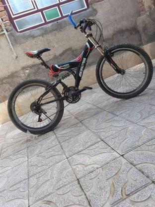 دوچرخه‌ای المپیا سایز 24 بدون ایراد در گروه خرید و فروش ورزش فرهنگ فراغت در آذربایجان شرقی در شیپور-عکس1