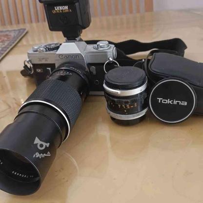 دوربین کنون FT با دو لنز در گروه خرید و فروش لوازم الکترونیکی در فارس در شیپور-عکس1