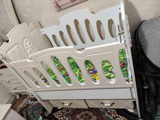 تخت نینی لای لای نوزاد 1تا 3 سال در گروه خرید و فروش لوازم شخصی در البرز در شیپور-عکس1