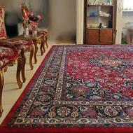 فرش برند تاجیک دست باف در حد نو