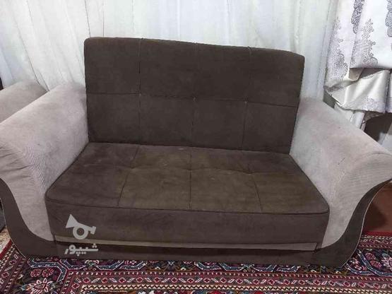 مبل راحتی تخت خواب شو و کمد دار در گروه خرید و فروش لوازم خانگی در آذربایجان شرقی در شیپور-عکس1