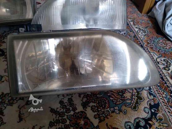 چراغ جلو پراید 141 لنز شفاف در گروه خرید و فروش وسایل نقلیه در زنجان در شیپور-عکس1