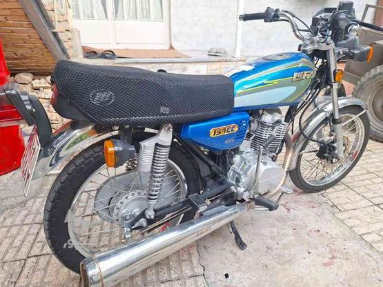 موتورسالم‌ مدارک‌ کامل‌ بیمه‌ دار1400 در گروه خرید و فروش وسایل نقلیه در گلستان در شیپور-عکس1