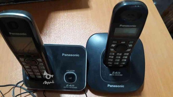 دو عدد گوشی پاناسونیک بی سیمی در گروه خرید و فروش لوازم الکترونیکی در تهران در شیپور-عکس1