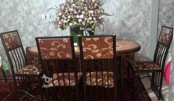 میز غذا خوری 6 نفره فرفوژه در گروه خرید و فروش لوازم خانگی در همدان در شیپور-عکس1