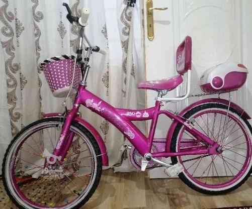 دوچرخه دخترانه سایز 20 در گروه خرید و فروش ورزش فرهنگ فراغت در خراسان رضوی در شیپور-عکس1