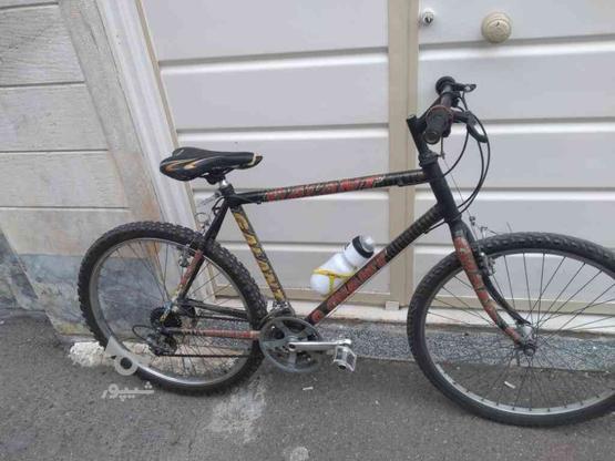 دوچرخه 26 دماوند کاملا سالم در گروه خرید و فروش ورزش فرهنگ فراغت در زنجان در شیپور-عکس1