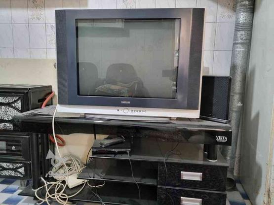 تلویزیون و میز تلویزیون در گروه خرید و فروش لوازم الکترونیکی در مازندران در شیپور-عکس1