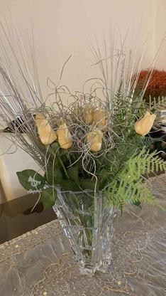 گل مصنوعی گل عروس ،لاله،رز همه باهم در گروه خرید و فروش لوازم خانگی در البرز در شیپور-عکس1