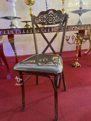 صندلی فلزی طرح چوب تالاری و تشریفاتی در گروه خرید و فروش صنعتی، اداری و تجاری در آذربایجان شرقی در شیپور-عکس1