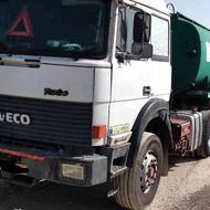 کامیون کشنده ایویکو 330 شرکت نفتی 96 تن با تانکر