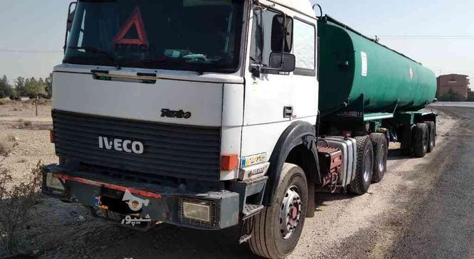 کامیون کشنده ایویکو 330 شرکت نفتی 96 تن با تانکر در گروه خرید و فروش وسایل نقلیه در اصفهان در شیپور-عکس1