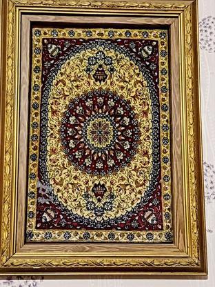 تابلو فرش دستباف تمام ابریشم در گروه خرید و فروش لوازم خانگی در خراسان رضوی در شیپور-عکس1