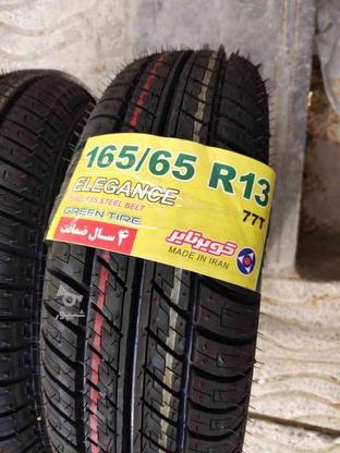 دو حلقه لاستیک کویر 165/65 (R13) در گروه خرید و فروش وسایل نقلیه در سمنان در شیپور-عکس1