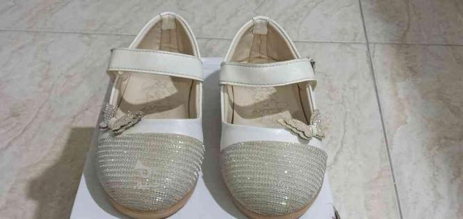 کفش سفید دخترانه سایز 31 در گروه خرید و فروش لوازم شخصی در مازندران در شیپور-عکس1