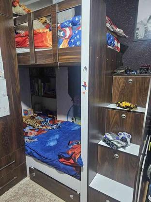 تخت دو نفره همرا با تشک در گروه خرید و فروش لوازم خانگی در گیلان در شیپور-عکس1