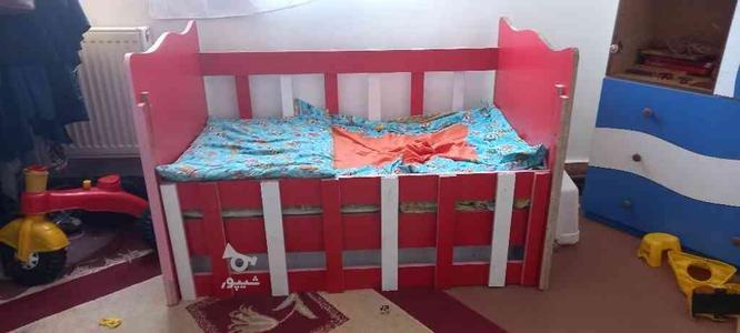 تخت خواب نوزاد و گهواره و کالسکه در گروه خرید و فروش لوازم شخصی در آذربایجان شرقی در شیپور-عکس1