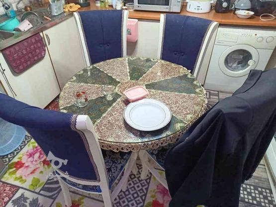 میز نهارخوری 4 نفره تمیز در گروه خرید و فروش لوازم خانگی در تهران در شیپور-عکس1