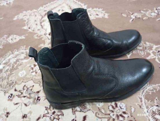 کفش بوت چرم در گروه خرید و فروش لوازم شخصی در فارس در شیپور-عکس1
