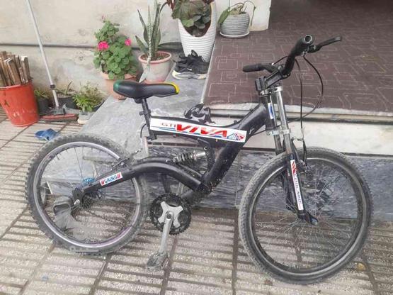 یک دچرخه سایز 25 به فروش فوری در گروه خرید و فروش ورزش فرهنگ فراغت در مازندران در شیپور-عکس1