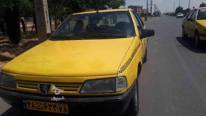 405 زرد تاکسی خطی ورامین به سه راه افسریه 84 در گروه خرید و فروش وسایل نقلیه در تهران در شیپور-عکس1