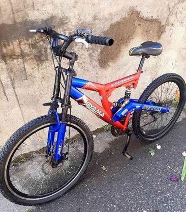 دوچرخه دنده ایی اویاما سه کمک فنره سایز 26 در گروه خرید و فروش ورزش فرهنگ فراغت در مازندران در شیپور-عکس1