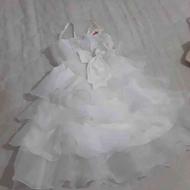 لباس عروس دخترونه 3سال تا6سال فوری به فورش میرسد