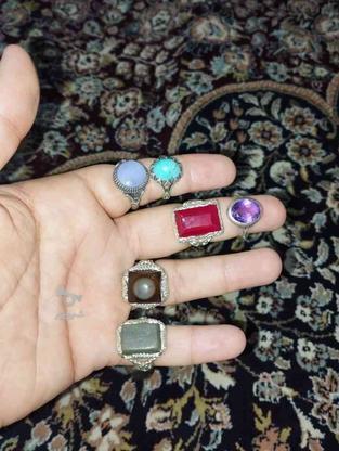 تعدادی انگشتر نقره 925 در گروه خرید و فروش لوازم شخصی در خوزستان در شیپور-عکس1