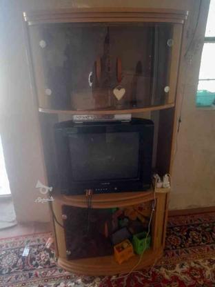 تلویزیون +کمد در گروه خرید و فروش لوازم الکترونیکی در فارس در شیپور-عکس1