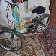 دوچرخه 20درحداک ونو بالوازم تزئینی و بوق اژیردار