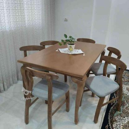 میز نهارخوری 6 نفره 12 تومن قیمت واقعی چک هم میگیرم در گروه خرید و فروش لوازم خانگی در مازندران در شیپور-عکس1