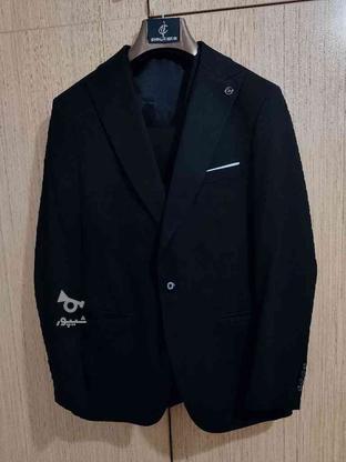 کت و شلوار دامادی جنس ترک،سایز 50 همراه با ژیله در گروه خرید و فروش لوازم شخصی در البرز در شیپور-عکس1
