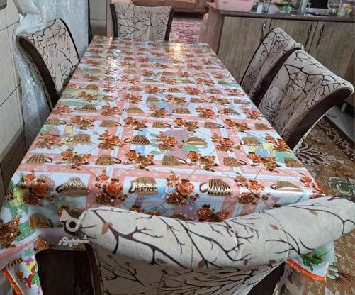 میز ناهار خوری 6 نفره در گروه خرید و فروش لوازم خانگی در گیلان در شیپور-عکس1