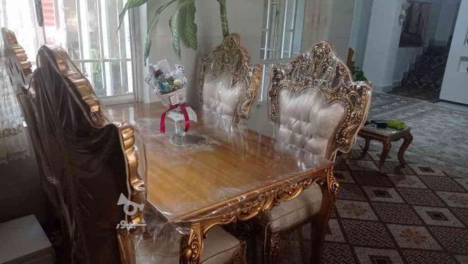 میز نهارخوری سلطنتی 4نفره در گروه خرید و فروش لوازم خانگی در سمنان در شیپور-عکس1