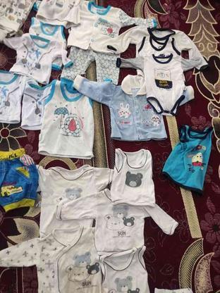 سیسمونی و لباس نوزاد نو و در حد نو در گروه خرید و فروش لوازم شخصی در فارس در شیپور-عکس1