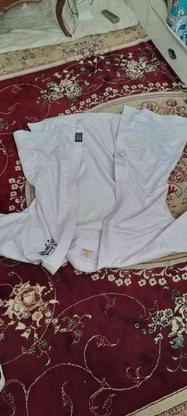 لباس ورزشی رشته کاراته سایز شماره 8 در گروه خرید و فروش ورزش فرهنگ فراغت در خراسان رضوی در شیپور-عکس1