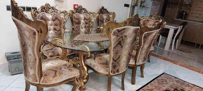 ناهار خوری 8 نفره سلطنتی در گروه خرید و فروش لوازم خانگی در آذربایجان غربی در شیپور-عکس1