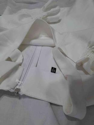 پیراهن مجلسی سفید سایز1 در گروه خرید و فروش لوازم شخصی در آذربایجان شرقی در شیپور-عکس1