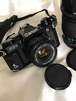 دوربین عکاسی آنالوگ کانن Canon AE-1 PROGRAM With NFD 50/1.8 در گروه خرید و فروش لوازم الکترونیکی در تهران در شیپور-عکس1