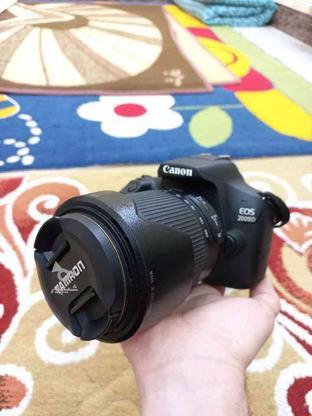 دوربین کنون 2000d با لنز 200-18 تامرون در گروه خرید و فروش لوازم الکترونیکی در تهران در شیپور-عکس1
