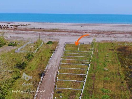 زمین ساحلی دو بر قواره اول دریا مناسب ساخت در گروه خرید و فروش املاک در گیلان در شیپور-عکس1
