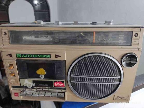  رادیو ضبط توشیبا ژاپن اصلی در گروه خرید و فروش لوازم خانگی در فارس در شیپور-عکس1