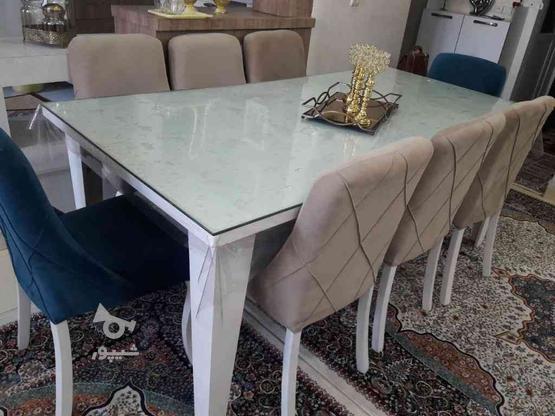 فروش میز نهارخوری 8نفرە در گروه خرید و فروش لوازم خانگی در کردستان در شیپور-عکس1
