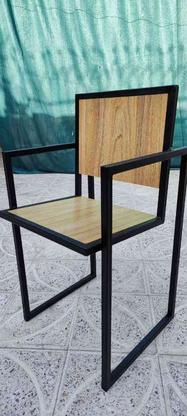 صندلی چوبی، فلزی در گروه خرید و فروش لوازم خانگی در فارس در شیپور-عکس1