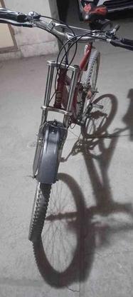 دوچرخ 26یاماها وسایلاش تعویض شده در گروه خرید و فروش ورزش فرهنگ فراغت در همدان در شیپور-عکس1