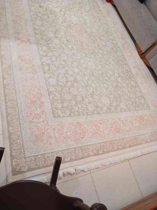 فرش 9 متری 8 ماهه خریدم همراه یه فرش گرد 3 متری در گروه خرید و فروش لوازم خانگی در گیلان در شیپور-عکس1