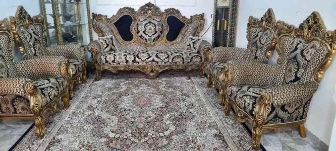 مبل سلطنتی 7نفره در گروه خرید و فروش لوازم خانگی در مازندران در شیپور-عکس1