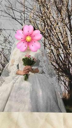 لباس عروس کارشده سایز38-40 در گروه خرید و فروش لوازم شخصی در تهران در شیپور-عکس1