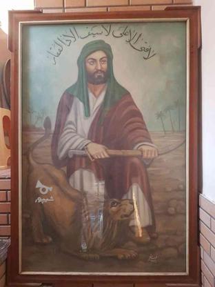 تابلو نقاشی قدیمی  باامضا در گروه خرید و فروش لوازم خانگی در فارس در شیپور-عکس1